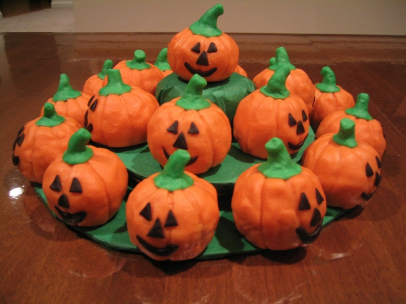 Jack O Lantern Cupcakes